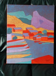 peinture de Josette Bude Laurent